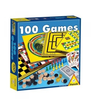 Stalo žaidimų rinkinys "100 žaidimų"