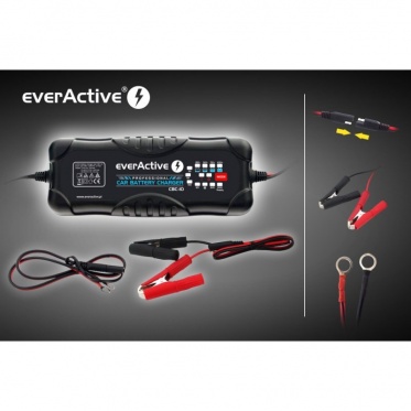 "EverActive" universalus 9 etapų akumuliatorių kroviklis