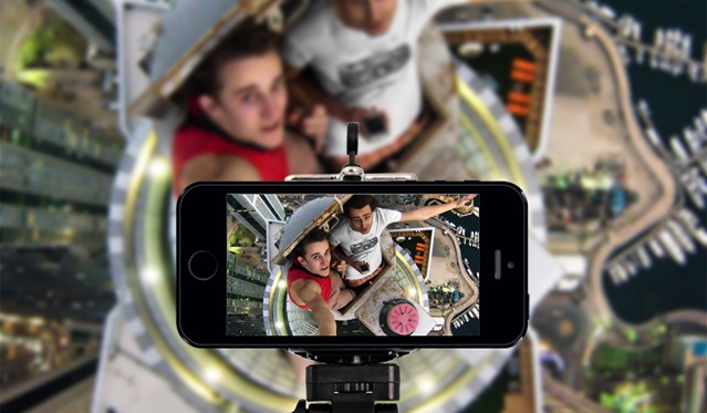 "Selfie" laikiklis su pulteliu