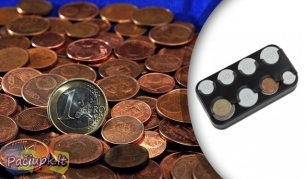 Patogus pasirinkimas Jums! Euro monetų dėklas - piniginė Patogus pasirinkimas Jums! Euro monetų dėklas - piniginė
