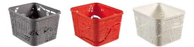 Plastikinis krepšys daiktams "Curver City Box", 20l