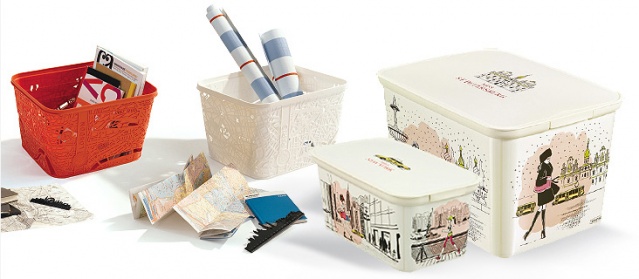 Plastikinis krepšys daiktams "Curver City Box", 20l