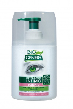 Intymios higienos prausiklis su hamamelių vandeniu ir melisos ekstraktu "Bio Genera", 250 ml