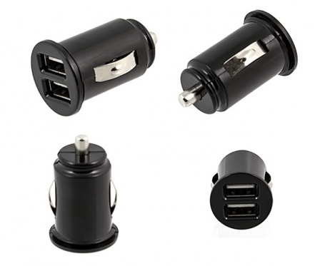 Automobilinis USB adapteris telefonui ir kitiems prietaisams įkrauti
