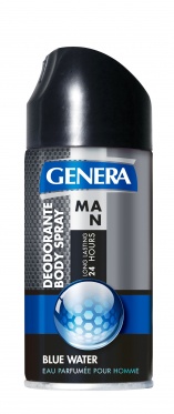 Purškiamas dezodorantas vyrams "Genera Blue Water", 150 ml