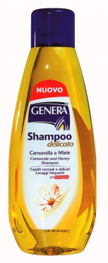 Šampūnas plaukams su ramunėlėmis ir medumi "Genera", 1000 ml