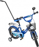 Vaikiškas mėlynas dviratis "Tomabike", 14"