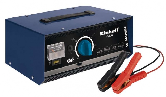 Akumuliatorių įkroviklis "Einhell BT-BC 15", 6V, 12V, 24V
