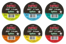 Pjovimo valas "NAC CY050PL", 1,3 mm x 15 m