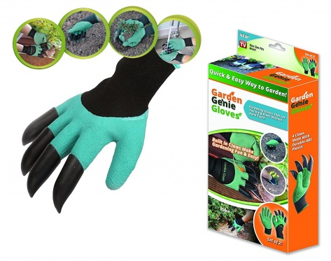 Universalios sodo pirštinės su nagais "Garden Genie Gloves"