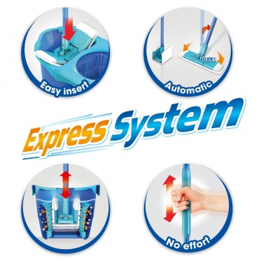 Grindų valymo rinkinys "Spontex express system"