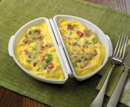 Omleto kepimo indas mikrobangų krosnelėms "Perfect Omelet"