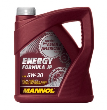 Sintetinė variklių alyva "MANNOL ENERGY FORMULA JP SAE 5W-30", 4l