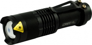 Mažas LED žibintuvėlis "Cree Q5" Mažas LED žibintuvėlis "Cree Q5"
