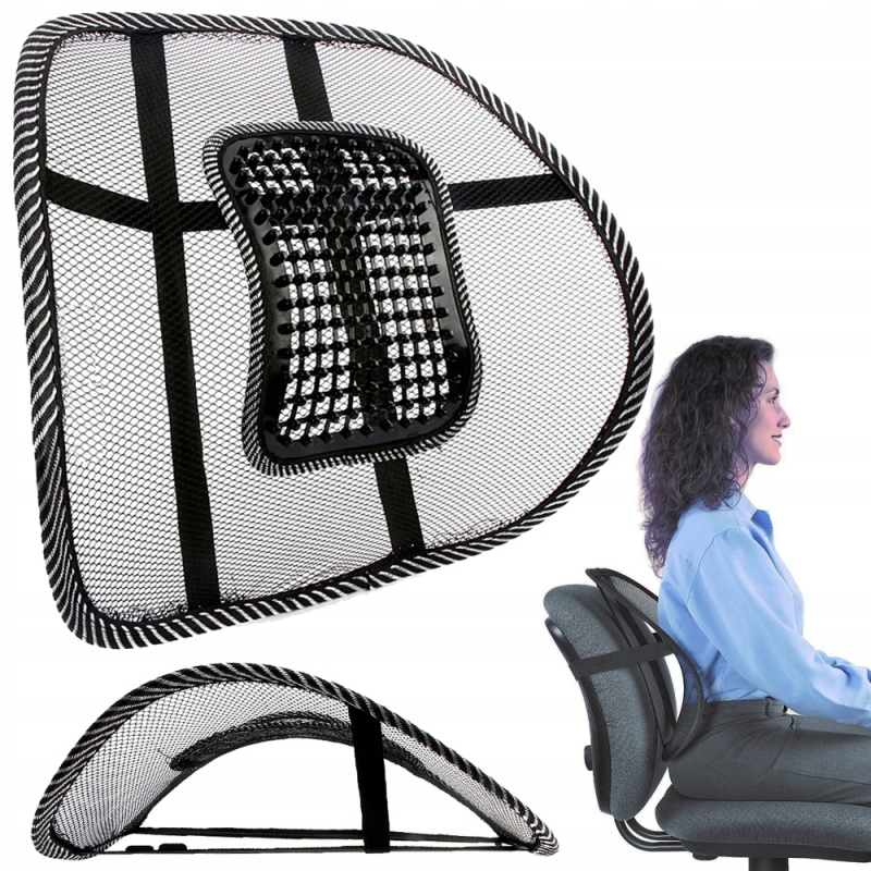 O kaip Jūs sėdite? - Ergonomiška masažinė kėdės atrama nugarai!