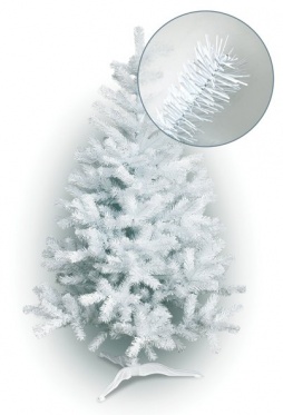 Balta dirbtinė Kalėdinė eglutė (150 cm)