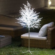 Sniegu padengtas dekoratyvinis medis (120 LED) Sniegu padengtas dekoratyvinis medis (120 LED)