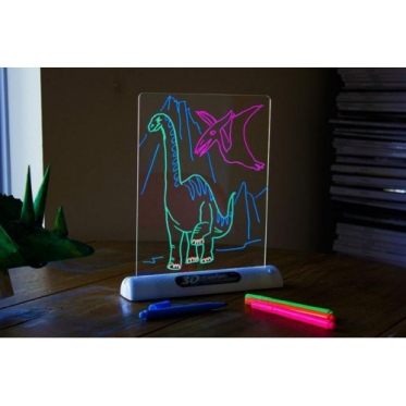 Magiškoji 3D piešimo lenta vaikams "Magic Drawing Board"