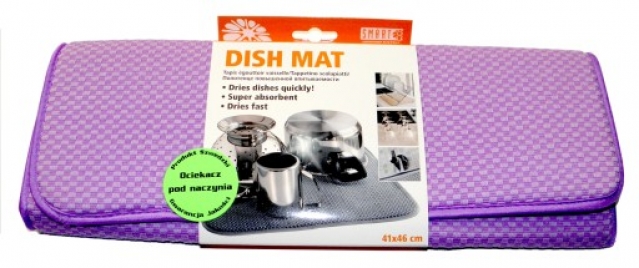 "Smart Dish Mat" indų kilimėlis (violetinis)