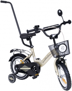Vaikiškas aukso spalvos dviratis "Tomabike", 12"