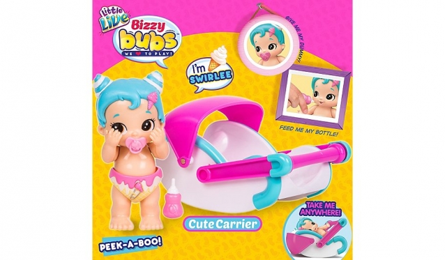 Interaktyvi lėlė "Bizzy Bubs Swirlee"