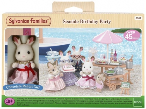 "Sylvanian Families" rinkinys "Gimtadienio šventė paplūdimyje"