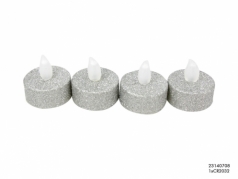 LED arbatinės žvakutės, 4 vienetai LED arbatinės žvakutės, 4 vienetai