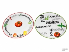 Itališko maisto įkvėpto dizaino lėkštė, 30,5 cm Itališko maisto įkvėpto dizaino lėkštė, 30,5 cm