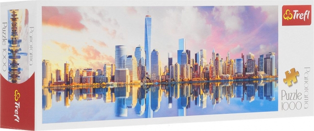 "Trefl" dėlionė "Manheteno panorama", 1000 dalių