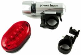 Žibintų rinkinys dviračiui "Power Beam" Žibintų rinkinys dviračiui "Power Beam"