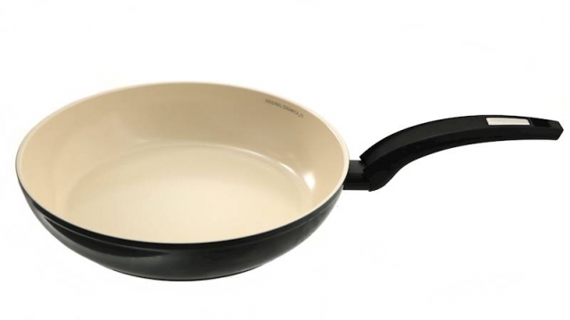 "Moneta" wok keptuvė su nerūdijančio plieno rankena "Salvaenergia", 28 cm