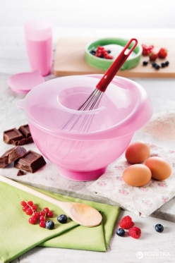 Plastikinis rinkinys tešlos maišymui, 4 dalys