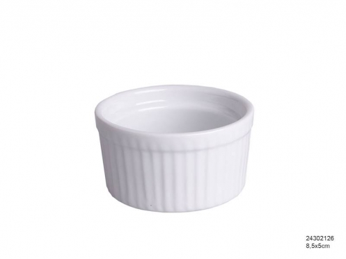 Baltas porcelianinis indelis, 150 ml