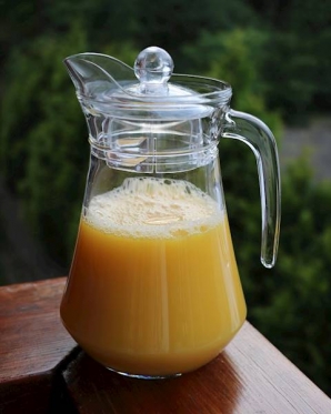 Stiklinis ąsotis su dangteliu, 1,3 l