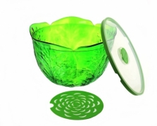 Plastikinis salotų formos dubuo su dangčiu "Snips", 4 l Plastikinis salotų formos dubuo su dangčiu "Snips", 4 l
