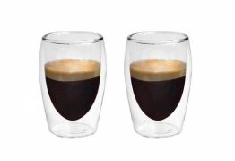 "Boral" borosilikatinio stiklo stiklinių rinkinys "Espresso", 80 ml "Boral" borosilikatinio stiklo stiklinių rinkinys "Espresso", 80 ml