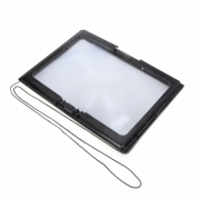 Padidinamasis stiklas su LED apšvietmu, 27,5 x 20,5 cm Padidinamasis stiklas su LED apšvietmu, 27,5 x 20,5 cm
