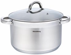 Nerūdijančio plieno puodas "Klausberg", 9,5 l Nerūdijančio plieno puodas "Klausberg", 9,5 l