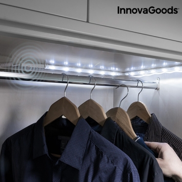 LED šviestuvas su judesio jutikliu "InnovaGoods", 2 vnt