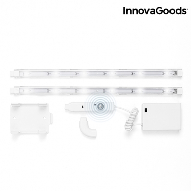 LED šviestuvas su judesio jutikliu "InnovaGoods", 2 vnt