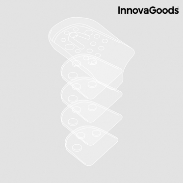 Paaukštinantys silikoniniai batų įdėklai "InnovaGoods", 11 x 5 x 7 cm
