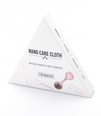 Daugkartinio naudojimo šluostė makiažui valyti "Nano Care", 1 vnt
