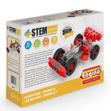 "Engino" konstruktorius "Lenktyninė mašina Formula"