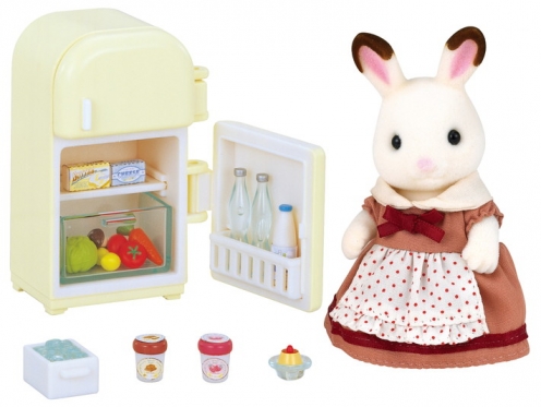 Šokoladinės triušienės mamos rinkinys "Sylvanian Families"
