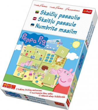 "Trefl" mokomasis žaidimas "Kiaulytė Peppa: skaičiai"
