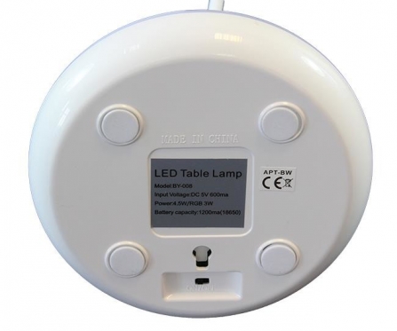 Belaidis LED šviestuvas su kintančia korpuso spalva, 4,5 W