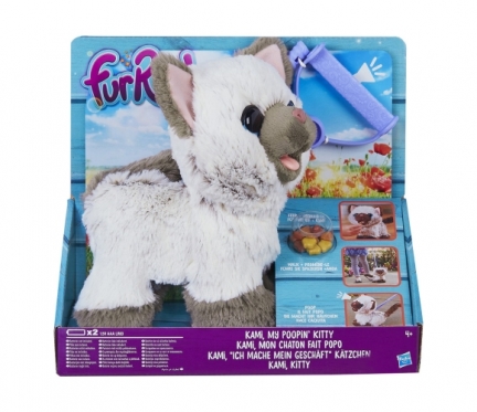 "Hasbro" interaktyvus pliušinis kačiukas "Kami", 16 cm