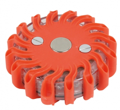 16 LED nelaimingo atsitikimo įspėjamasis žibintas, 10,5 x 3,5 cm