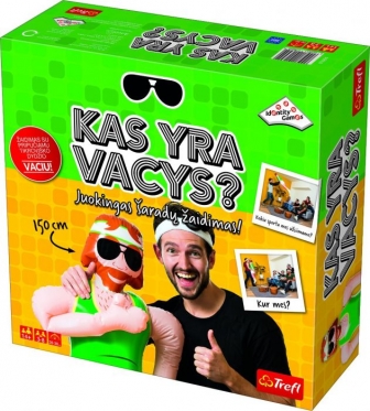 "Trefl" stalo žaidimas "Kas yra Vacys?", (lietuvių kalba)