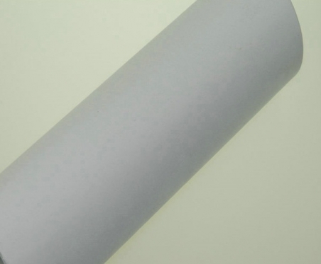 Aksominio paviršiaus termoplastinė plėvelė automobilio kėbului, 1,52 x 30 m (balta)